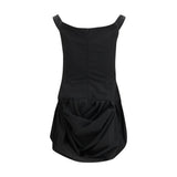 Magda Butrym Black Polyester Casual Dress
