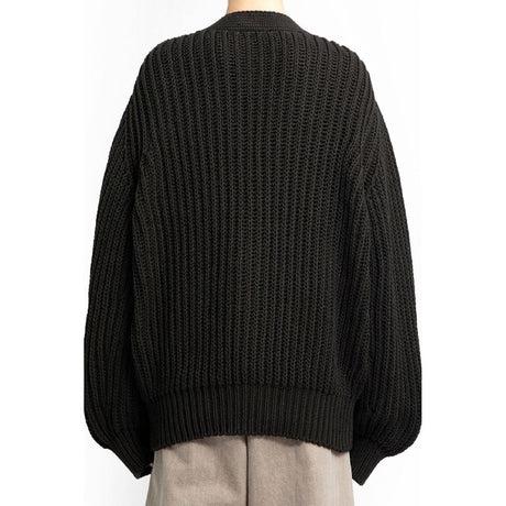 Lemaire Brown Cotton Cardigan