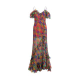 Etro Multicolor Silk Casual Dress