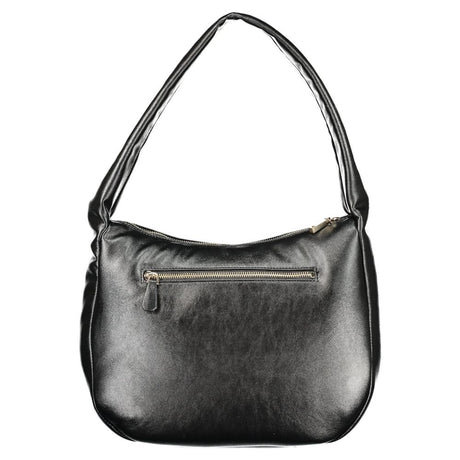 Guess Jeans Nero Poliuretano Women Handbag