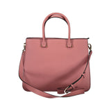 Mario Valentino Rosa Polyurethane Women Handbag
