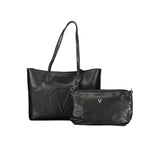 Mario Valentino Nero Polyurethane Women's Handbag