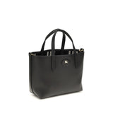 Burberry Black Calf Leather Bos Taurus Shoulder Bag