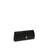 Stella McCartney Black Hemp Clutch Bag