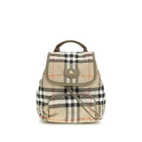 Burberry Beige Polyamide Backpack