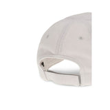 Balenciaga White Cotton Cap (Baseball Hat)