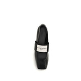 Givenchy Black Lamb Ovis Aries Aries Ballet Flats