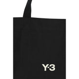 Y-3 Black Cotton Shoulder Bag