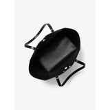 Michael Kors Black Leather Tote Bag