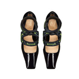 Dior Black Calfskin Platform Pumps