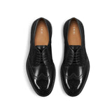 Dior Black Calfskin Oxfords And Derbies