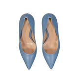 Gianvito Rossi Blue Leather Pumps