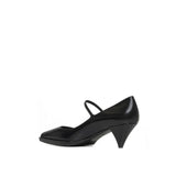 Prada Black Calfskin High Heel Pumps