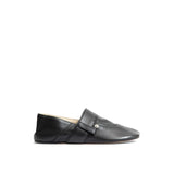 Loewe Black Calfskin Slippers