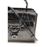 Coccinelle Black Calf Leather Bos Taurus Handbag