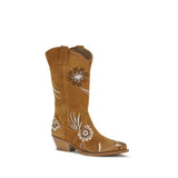 P.A.R.O.S.H. Brown Calf Leather Bos Taurus Ankle Boots