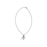 MM6 Silver Metal Necklace