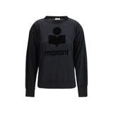 Marant Etoile Black Linen Sweatshirt