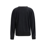 Marant Etoile Black Linen Sweatshirt