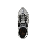 Versace Silver Fabric Athletic Sneakers