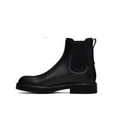 Salvatore Ferragamo Black Calfskin Chelsea Boots