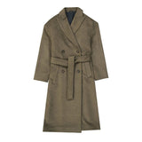 Brunello Cucinelli Bicolor Wool Coat