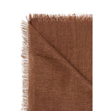 Brunello Cucinelli Brown Cashmere Scarf
