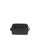 MCM Black Fabric Shoulder Bag