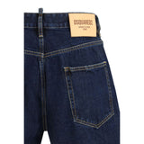 Dsquared² Blue Cotton Bermuda Shorts