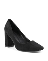 19V69 Italia Black Fabric Pumps