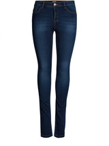 Only Blue Cotton Skinny Jeans
