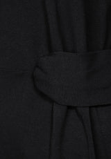 Street One Black Viscose Casual Dress