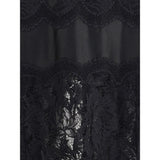 Rabanne Black Polyamide Long Dress