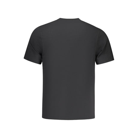 North Sails Black Cotton Men T-Shirt