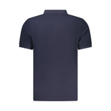 North Sails Blue Cotton Men Polo Shirt