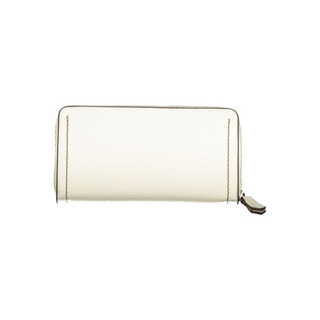 Mario Valentino White Polyethylene Wallet