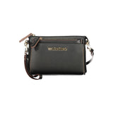 Mario Valentino Black Polyurethane Women's Crossbody Bag
