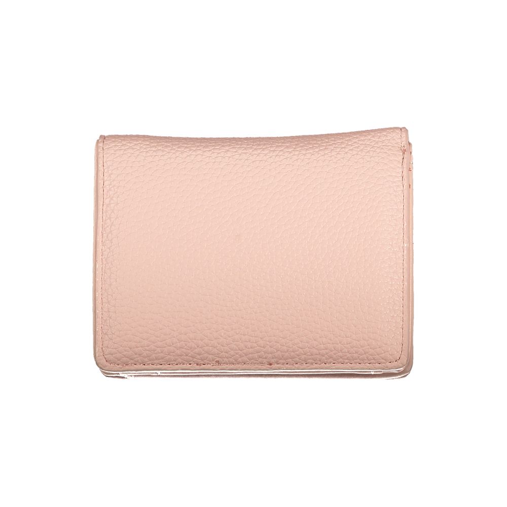 Mario Valentino Rosa Poliuretano Women Wallet
