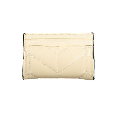 Mario Valentino Beige Polyethylene Wallet