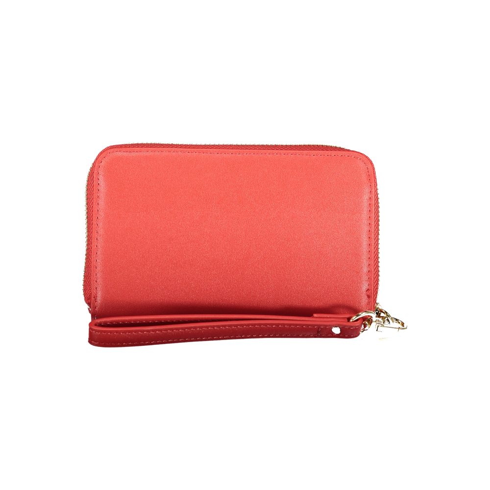 Mario Valentino Rosso Poliuretano Women Wallet