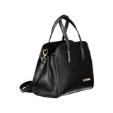 Mario Valentino Black Polyurethane Women Handbag