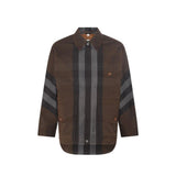Burberry Brown Cotton Parka