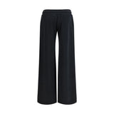 Off-White Black Cotton Casual Pants