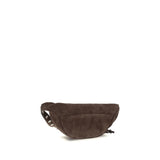 Valentino Garavani Brown Calf Leather Bos Taurus Shoulder Bag