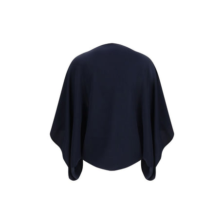P.A.R.O.S.H. Blue Polyester Sweatshirt