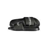 Tommy Hilfiger Black Polyurethane Men Slipper