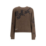 Baziszt Brown Alpaca Vicugna Pacos Cardigan