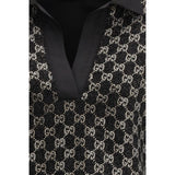 Gucci Black Viscose Shirt