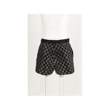 Gucci Black Viscose Bermuda Shorts