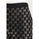 Gucci Black Viscose Bermuda Shorts